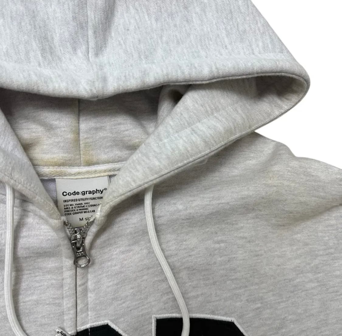 코드그라피 후드집업 상품이미지2