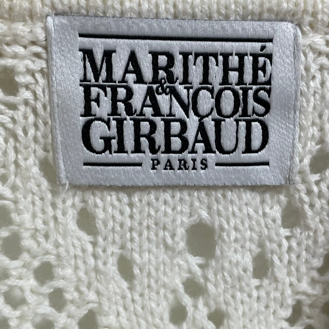 [OS] 마리떼 프랑소와 저버 화이트 크로셰 가디건 상품이미지2