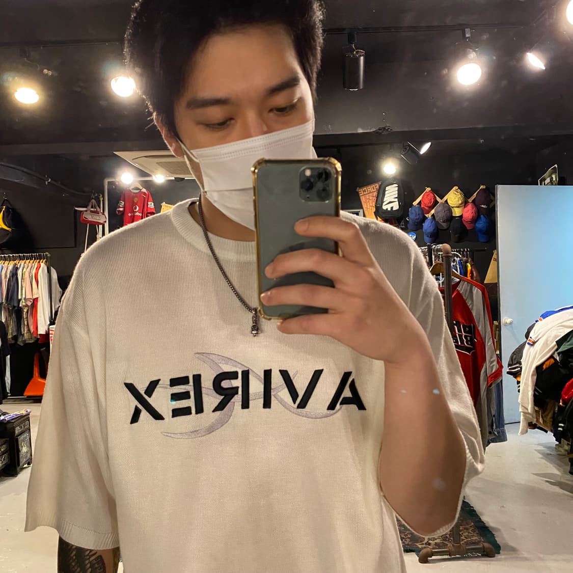 아비렉스 힙합 니트 상품이미지8