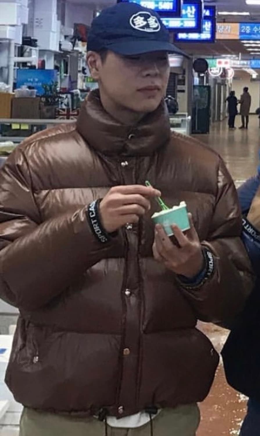 헤리티지플로스 17FW 패딩 브라운 M 상품이미지1