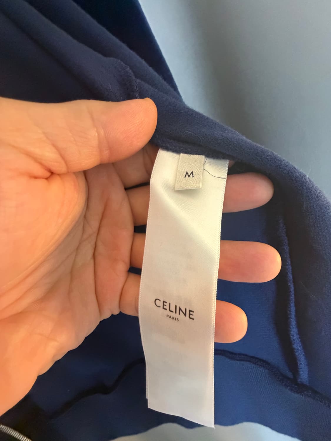 (M) 셀린느 트리옹페 벨루어 트랙 자켓 상품이미지5