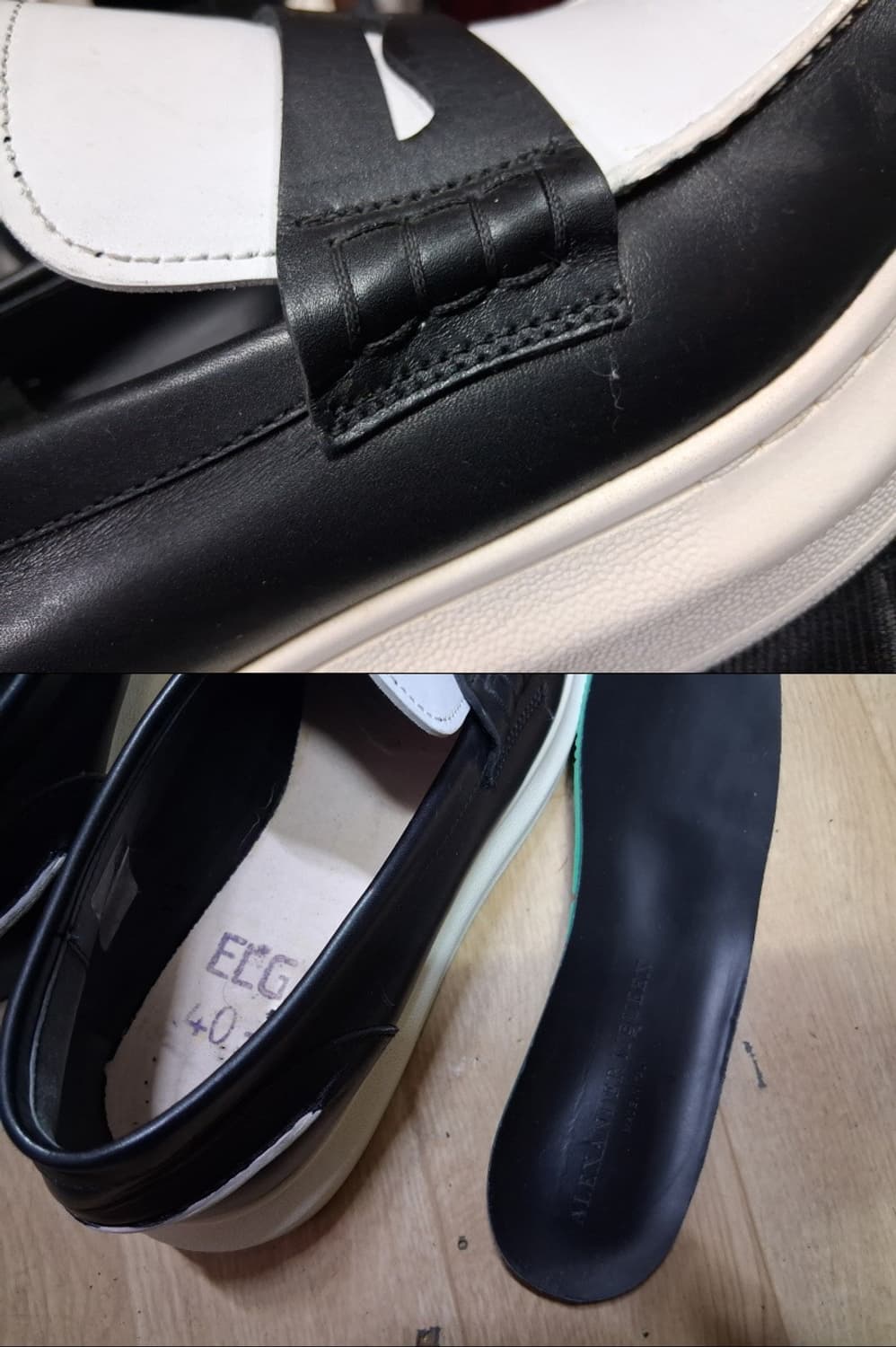 알렉산더 맥퀸 남성 페니로퍼 255사이즈 상품이미지10