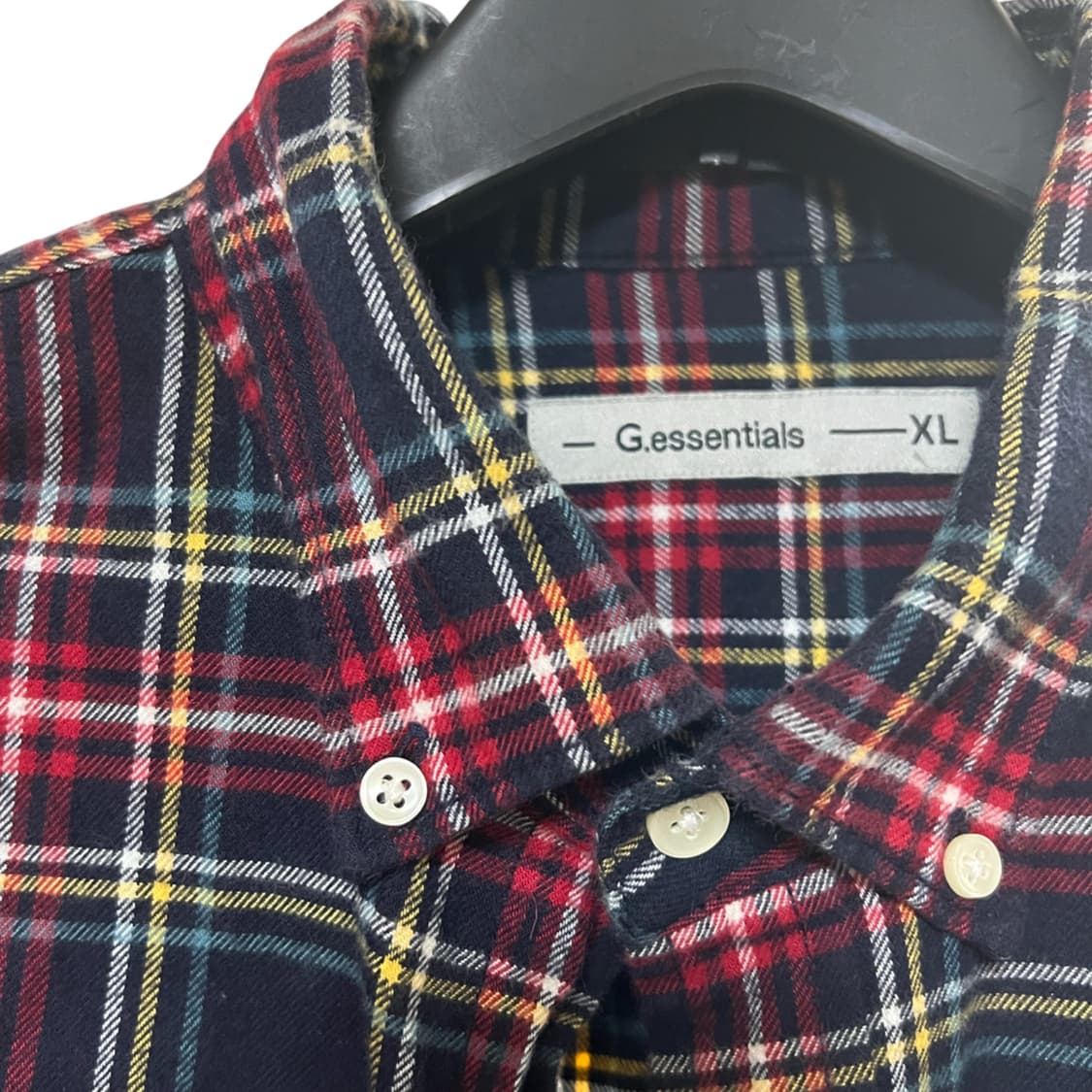 G.essentials 체크 셔츠 상품이미지3
