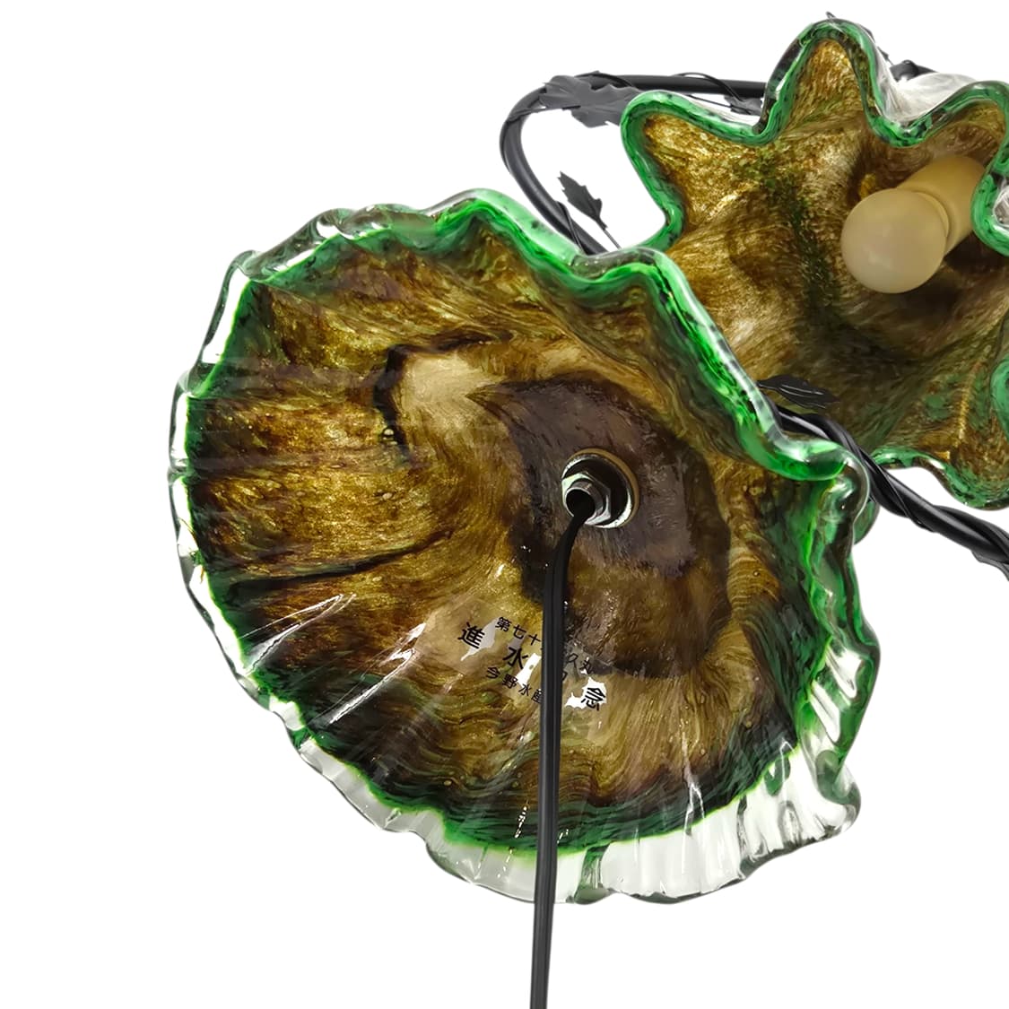 70s 한정 이와타 엔틱 포도 넝쿨 특대형 램프 상품이미지6