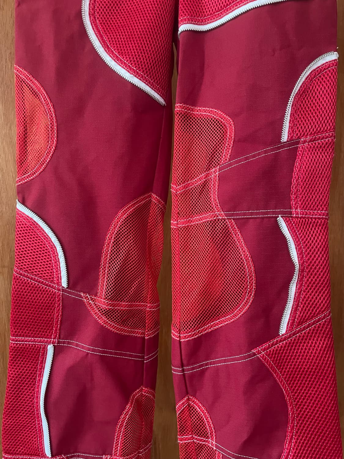 VAEGABOND red mesh pants 상품이미지4