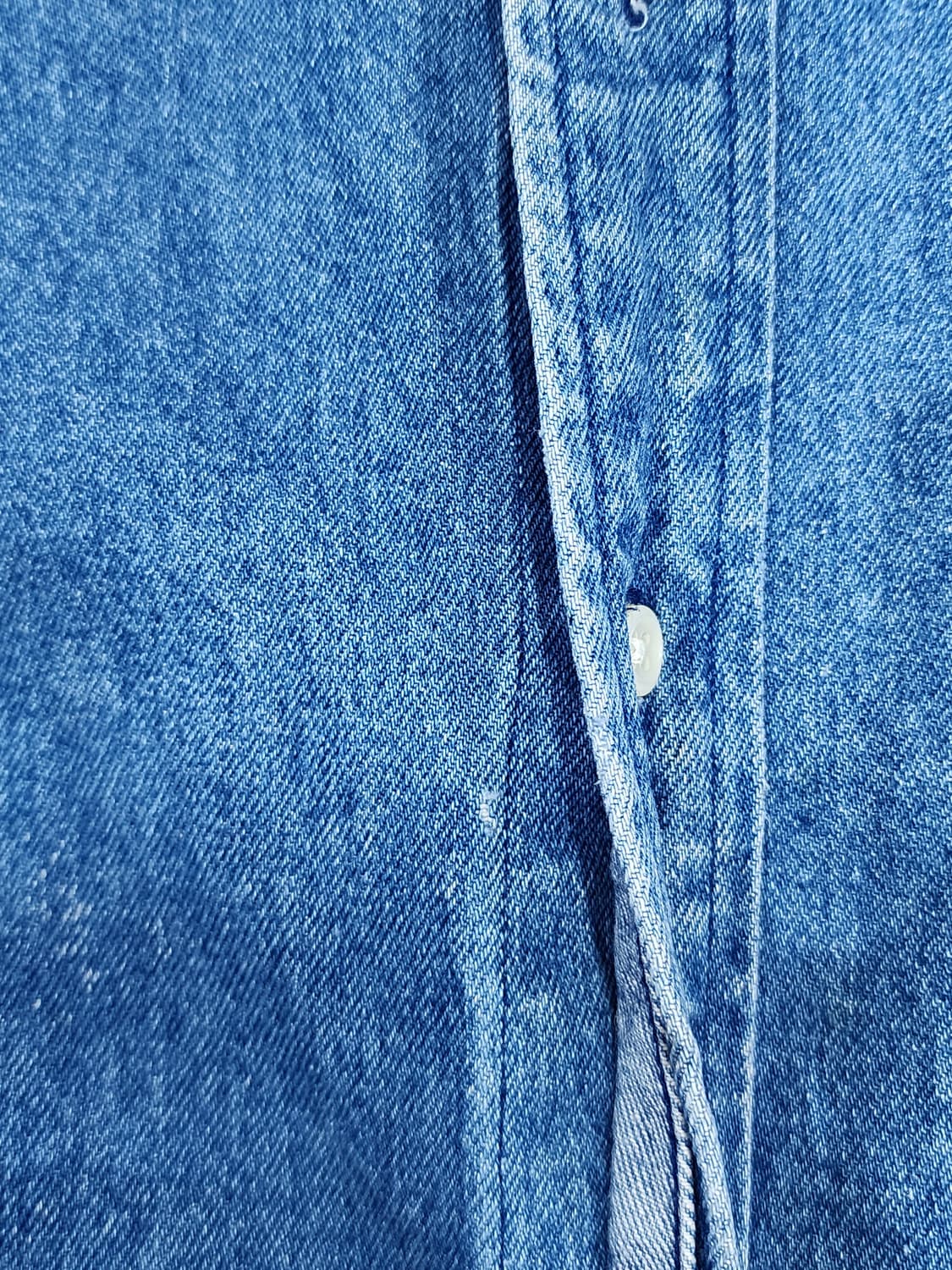 폴로 랄프로렌 90s 베어 자수 데님 셔츠 M 상품이미지5