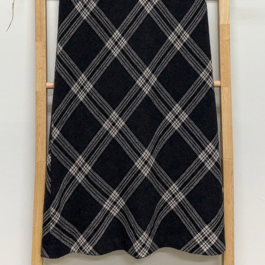 JPN/ 울스커트 모리룩울스커트 겨울롱스커트 빈티지롱스커트 체크롱스커트 상품이미지3