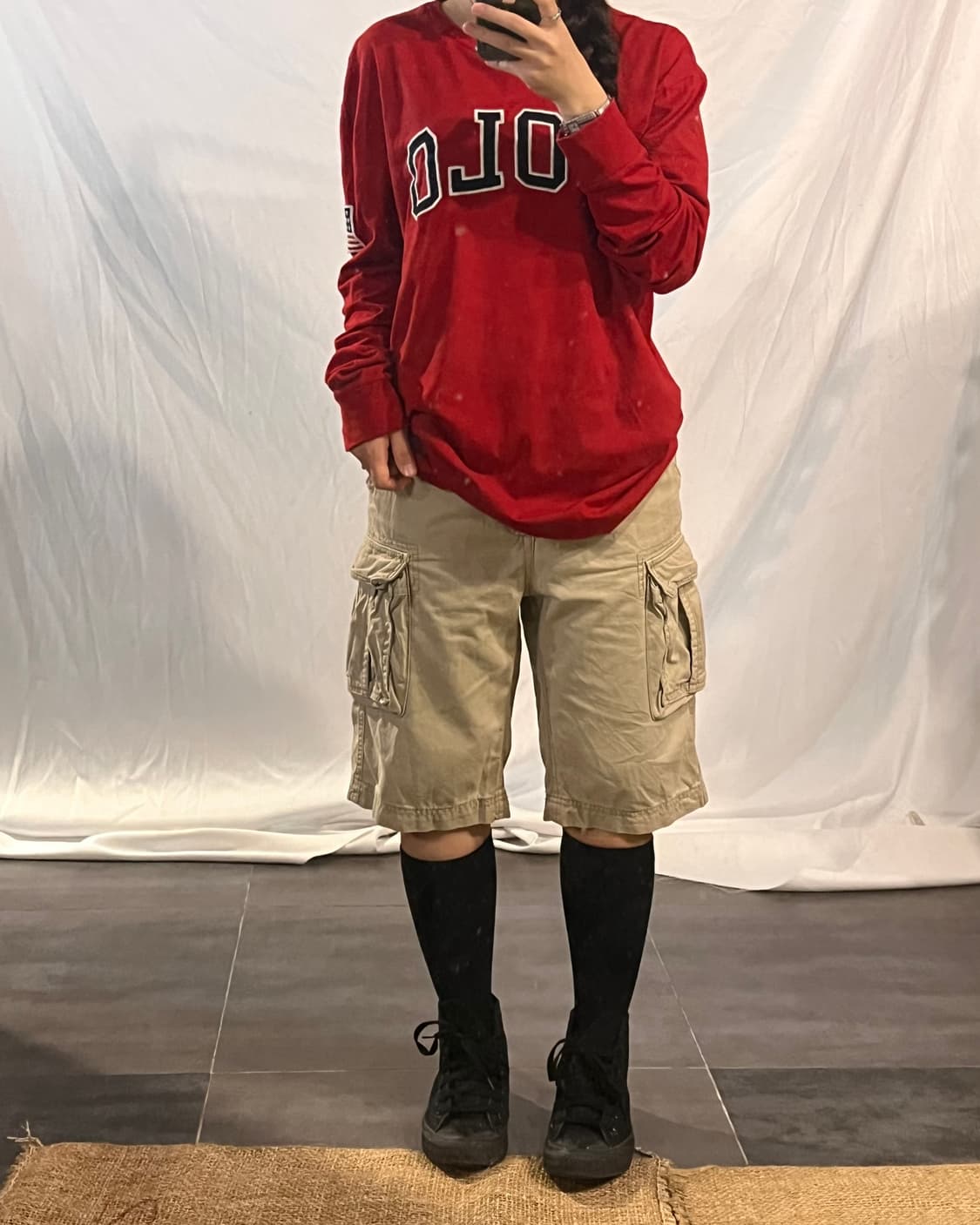 Gap kids ivory cargo pants 상품이미지4