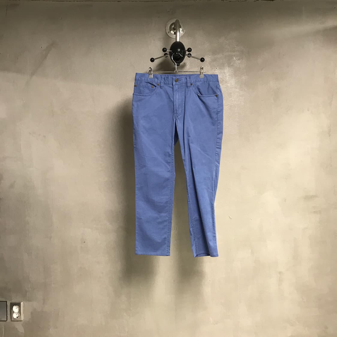 폴로 랄프로렌 코튼 팬츠 블루 32/32 상품이미지1