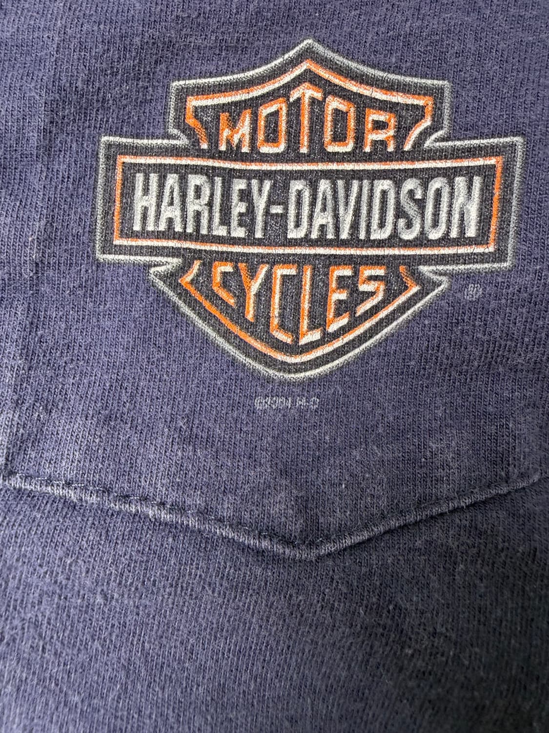 00s Harley Davidson L/S Tee (navy) 상품이미지6
