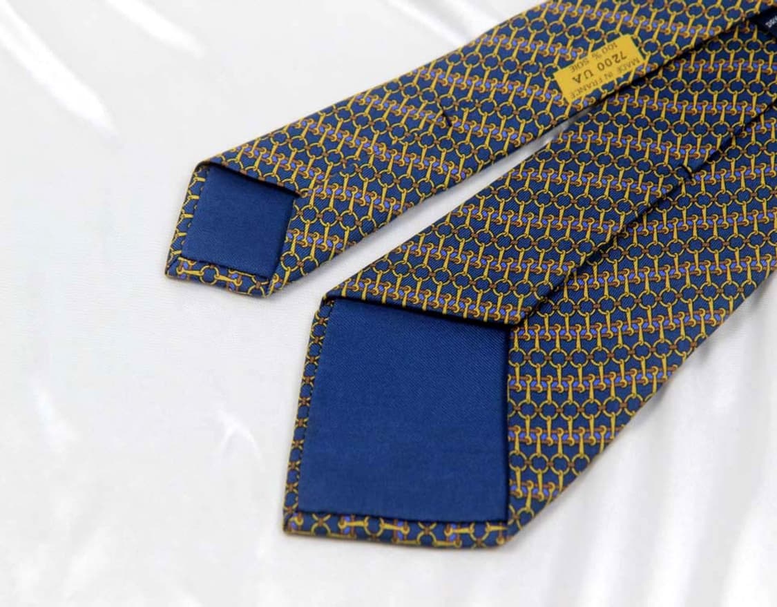 에르메스 8cm A-등급 남자 명품 넥타이 상품이미지4