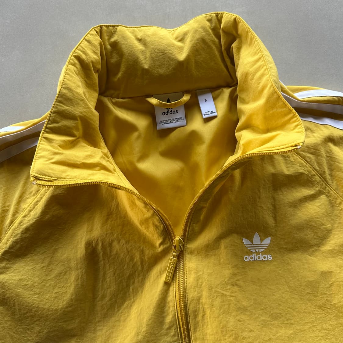 [S]아디다스 트레포일 빅로고 병아리 바람막이 상품이미지8