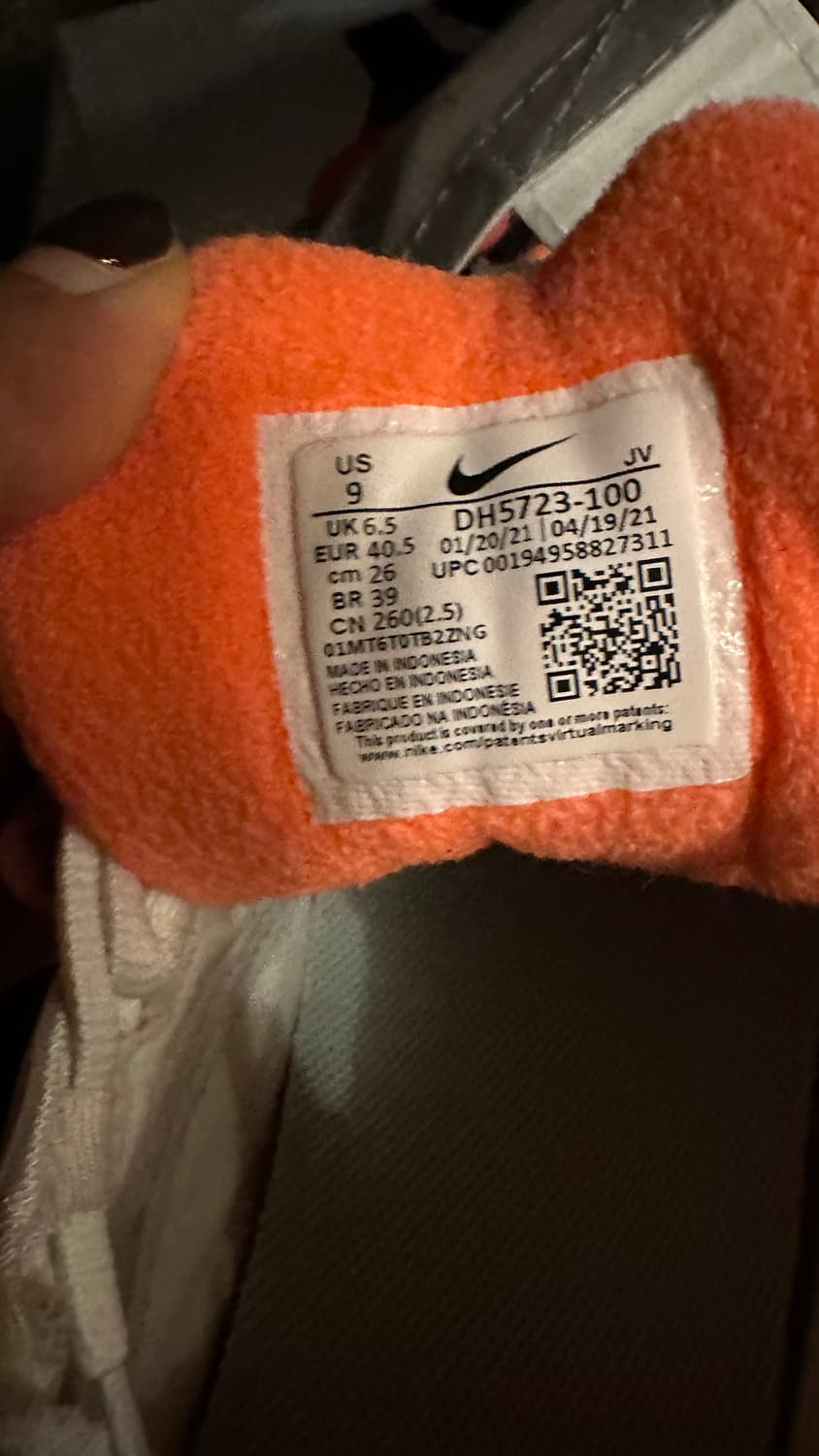 260 US9 나이키 에어 맥스 97 화이트 새제품 상품이미지2