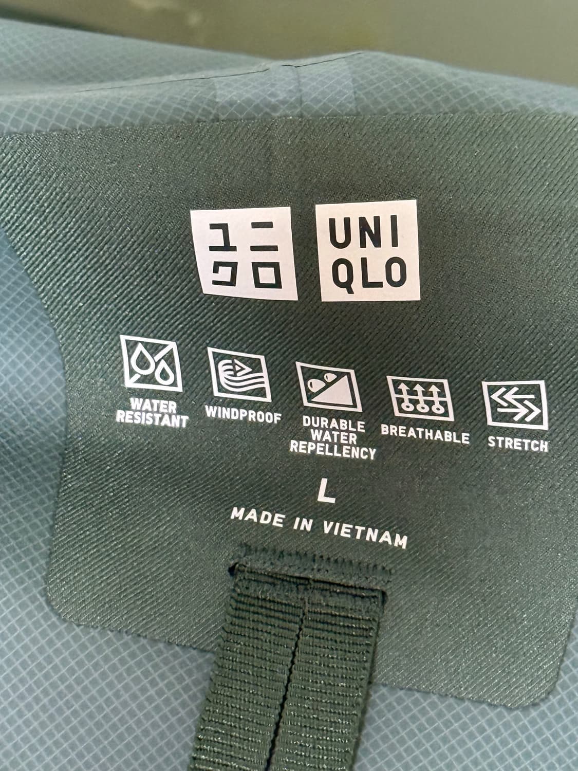 유니클로 바람막이 상품이미지3