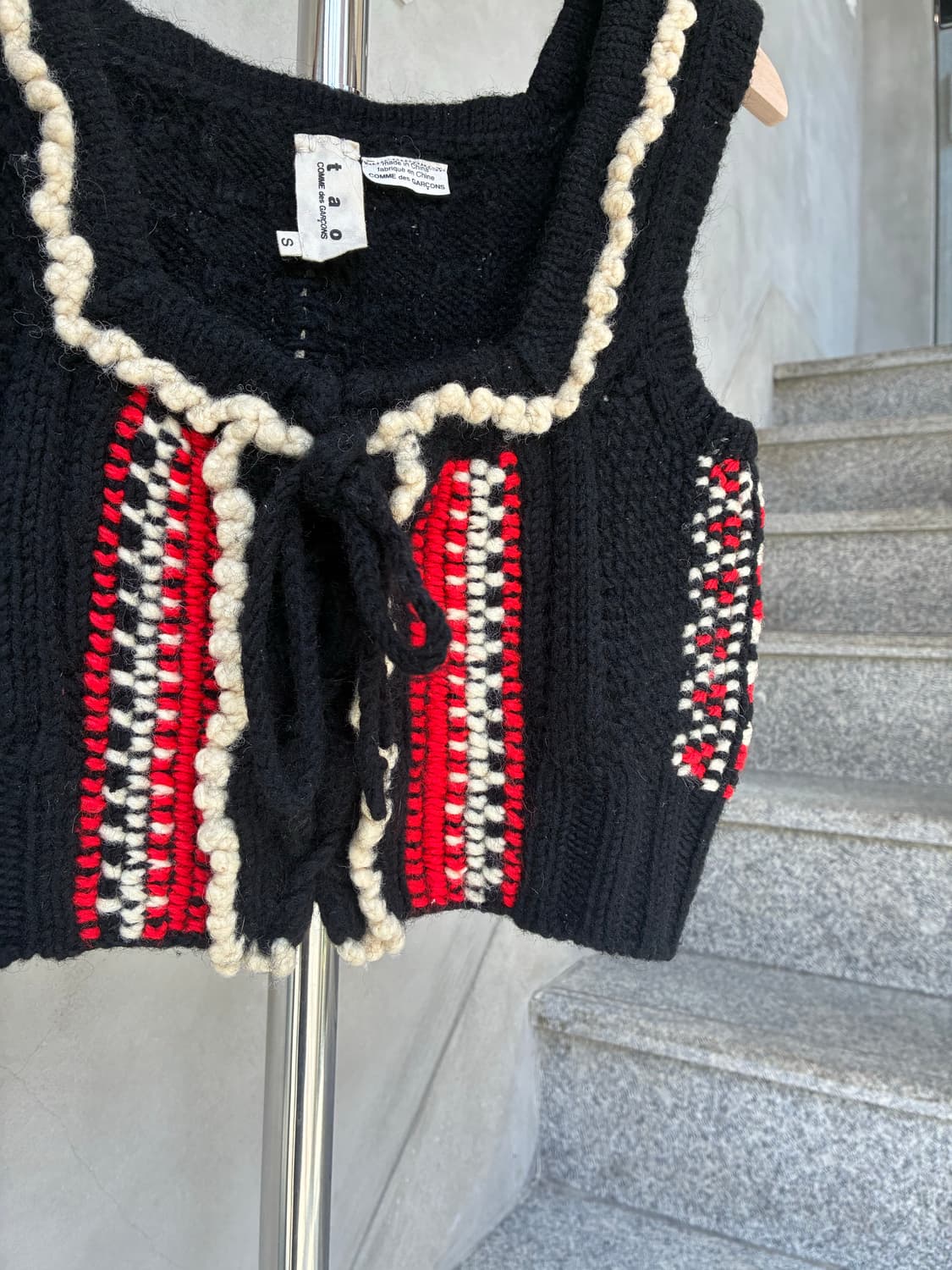 tao 타오 꼼데가르송 니트 베스트 상품이미지2