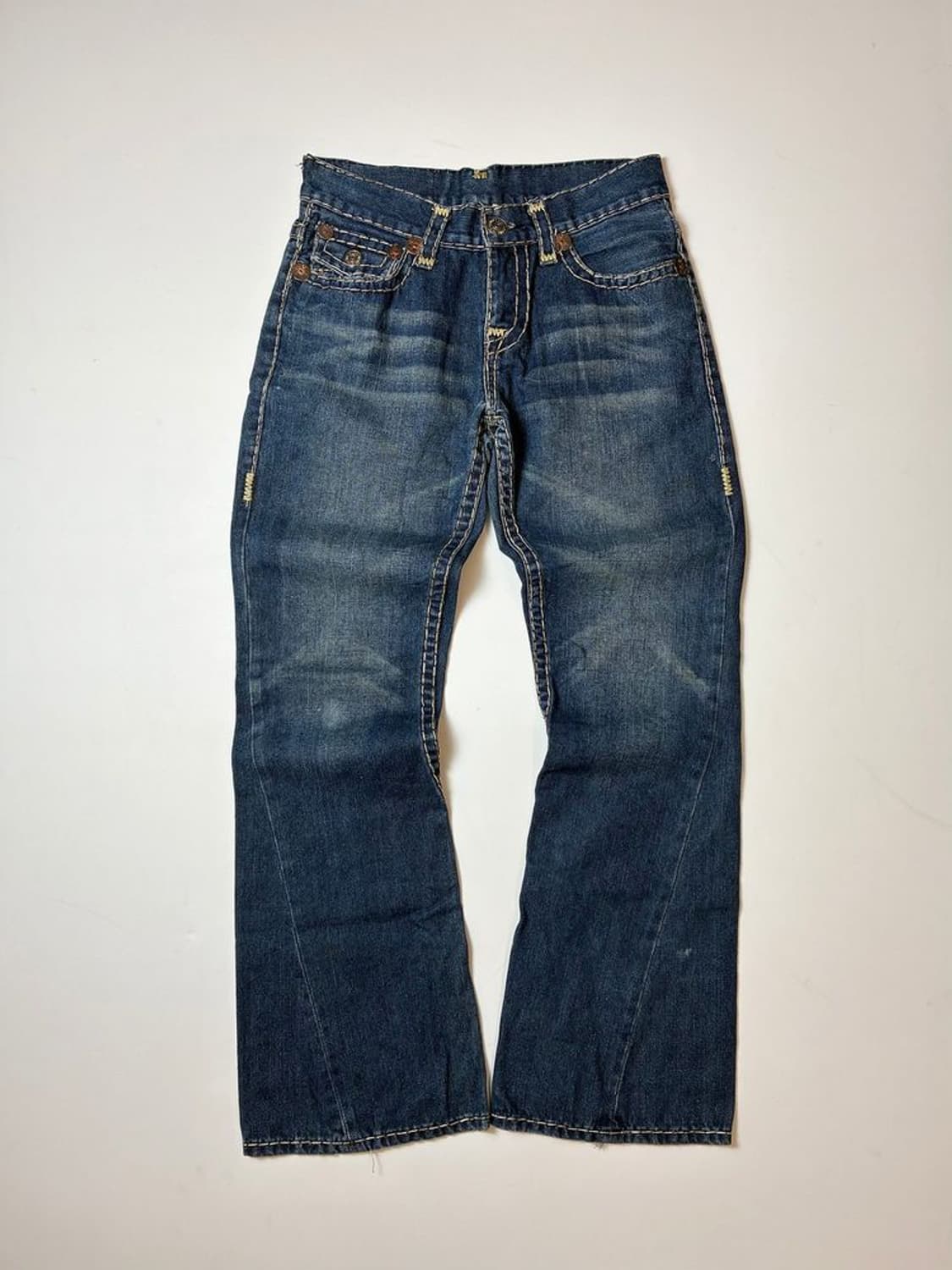 트루릴리젼 00s y2k USA 세미 부츠컷 데님 팬츠 PN8502 상품이미지1