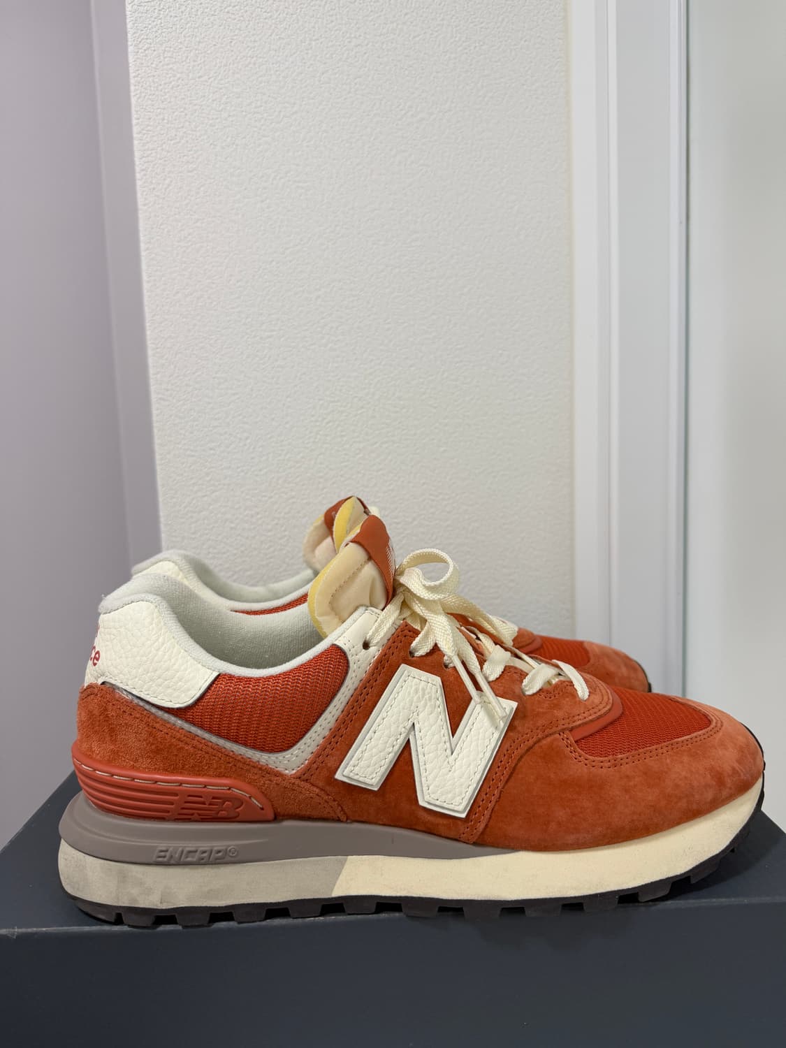 뉴발란스574 레거시 오렌지 275 상품이미지4