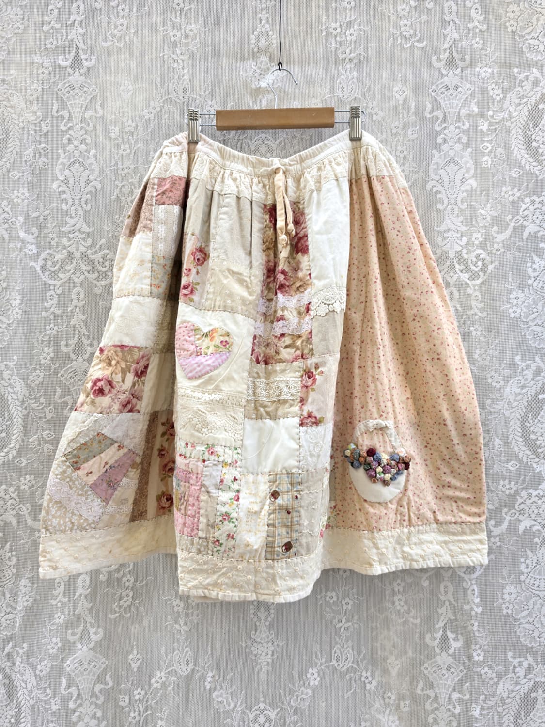 핸드메이드 퀄트 스커트 상품이미지1