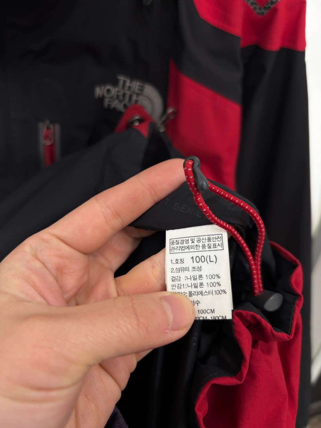 노스페이스 후드탈착 고어텍스 바람막이 상품이미지6