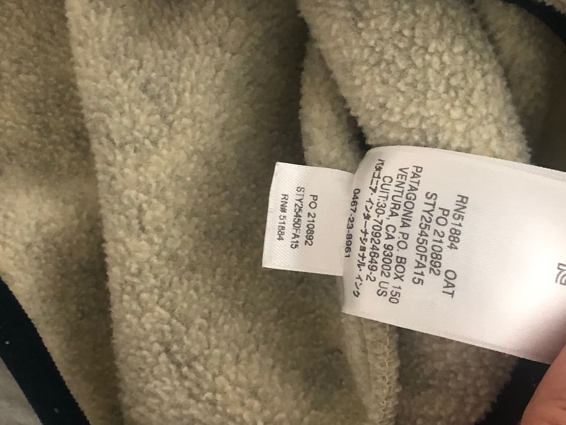 파타고니아 신칠라 오트밀 L 상품이미지5