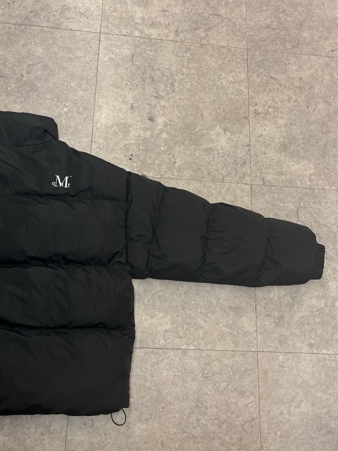 무센트 숏패딩 블랙 L #csz2202 상품이미지8