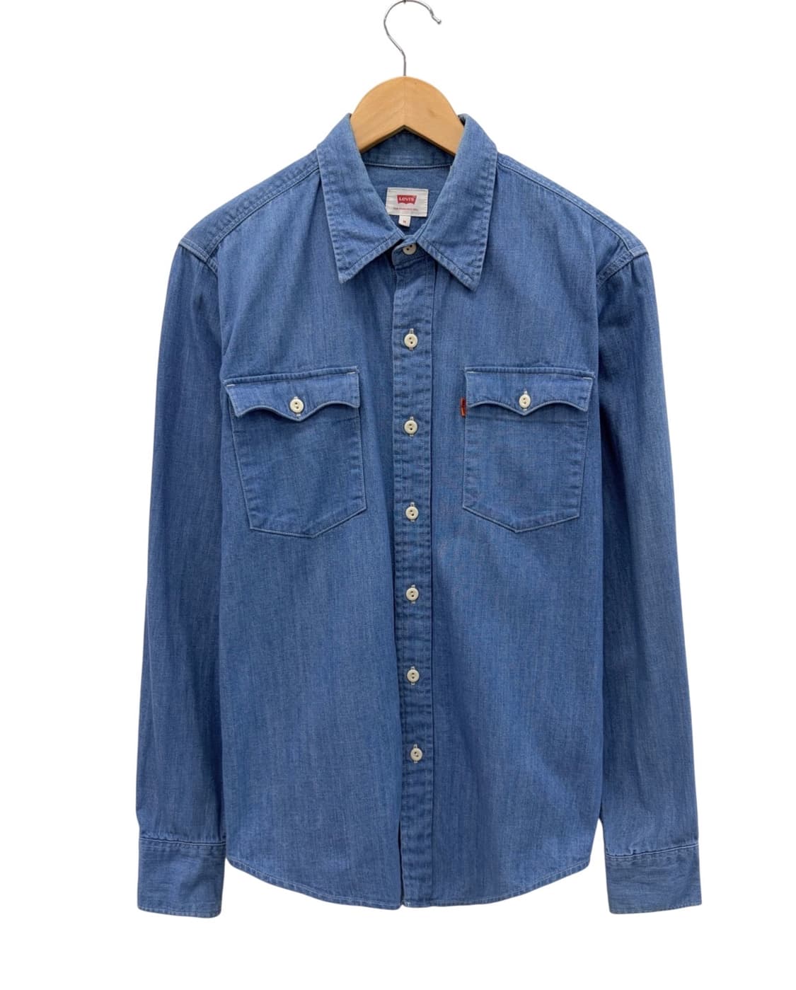 리바이스 오렌지탭 샴브레이 셔츠 (M) 상품이미지1