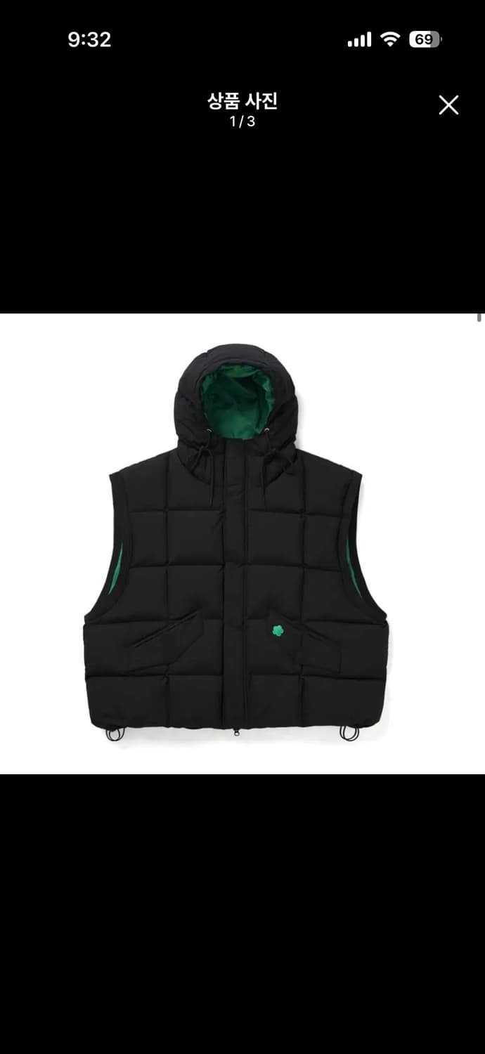 더아이덴티티프로젝트 패딩 조끼 m 상품이미지1