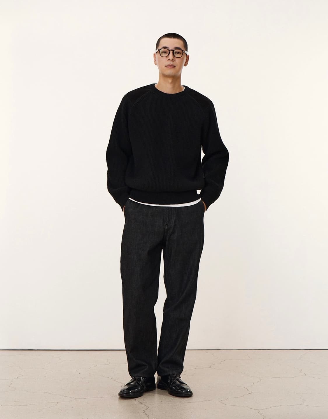 포터리 원워시드 컴포트 데님 블랙 3사이즈 상품이미지6