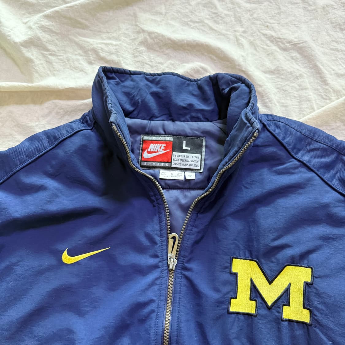 2000’s 올드나이키 x 미시건 베이스 자켓  상품이미지2