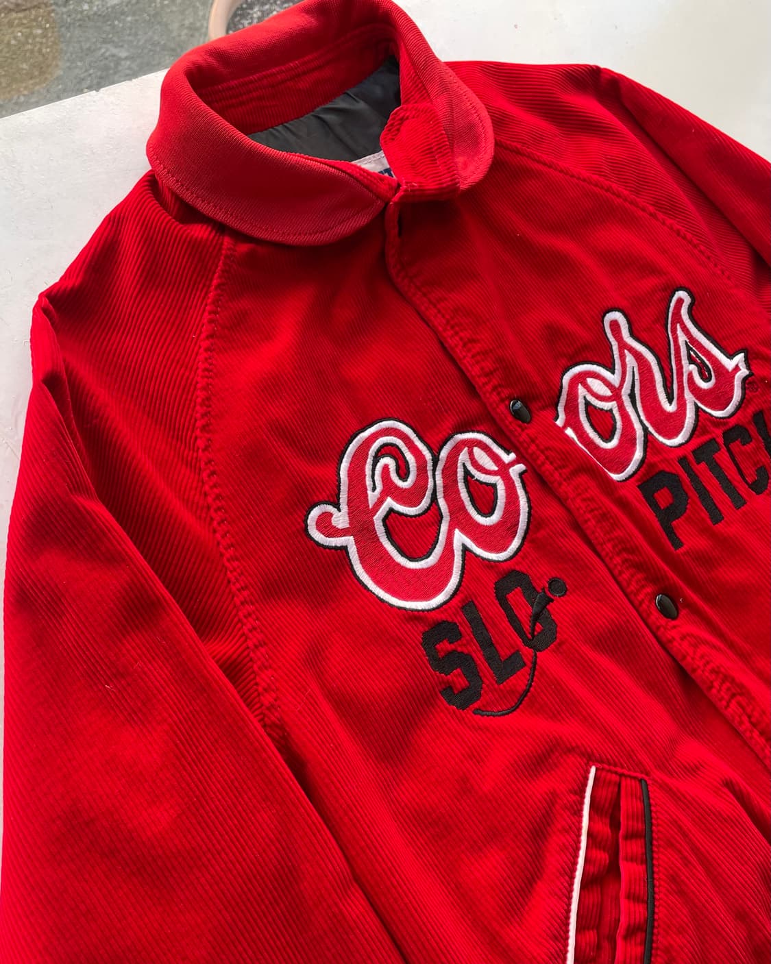 80-90’s Canada corduroy varsity jkt 바시티 상품이미지6