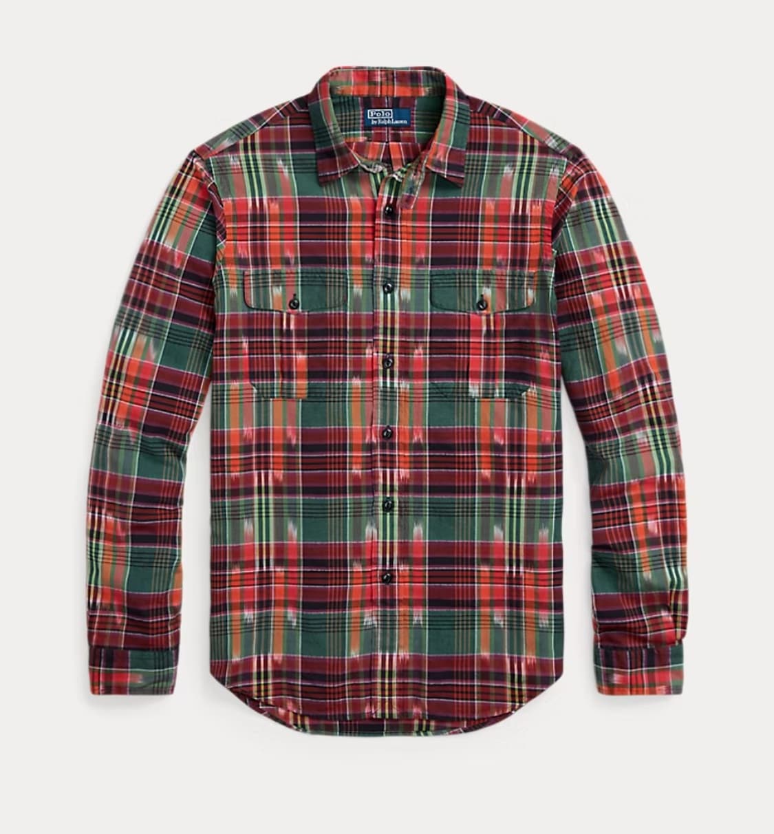 [새상품/M] 폴로 클래식핏 마드라스 셔츠 팝니다. 상품이미지1