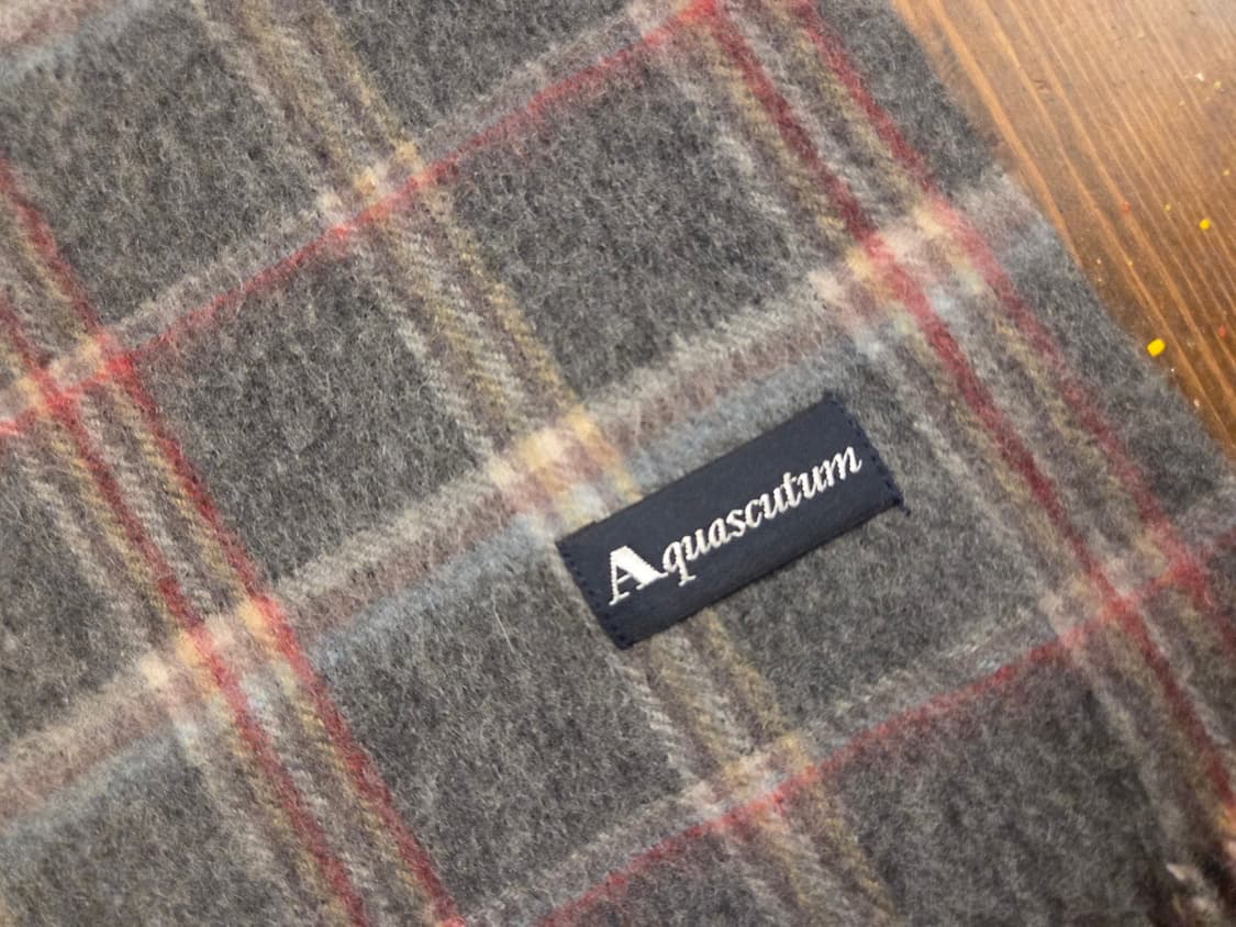 아쿠아스큐텀 캐시미어 머플러 상품이미지6