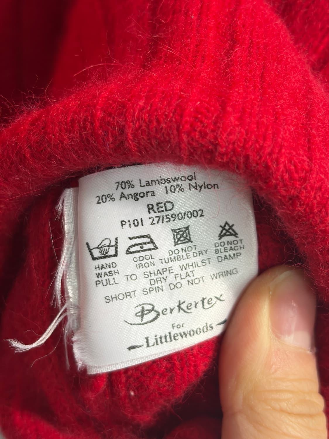 [M] 램스울 앙고라 노르딕 니트 가디건  상품이미지6