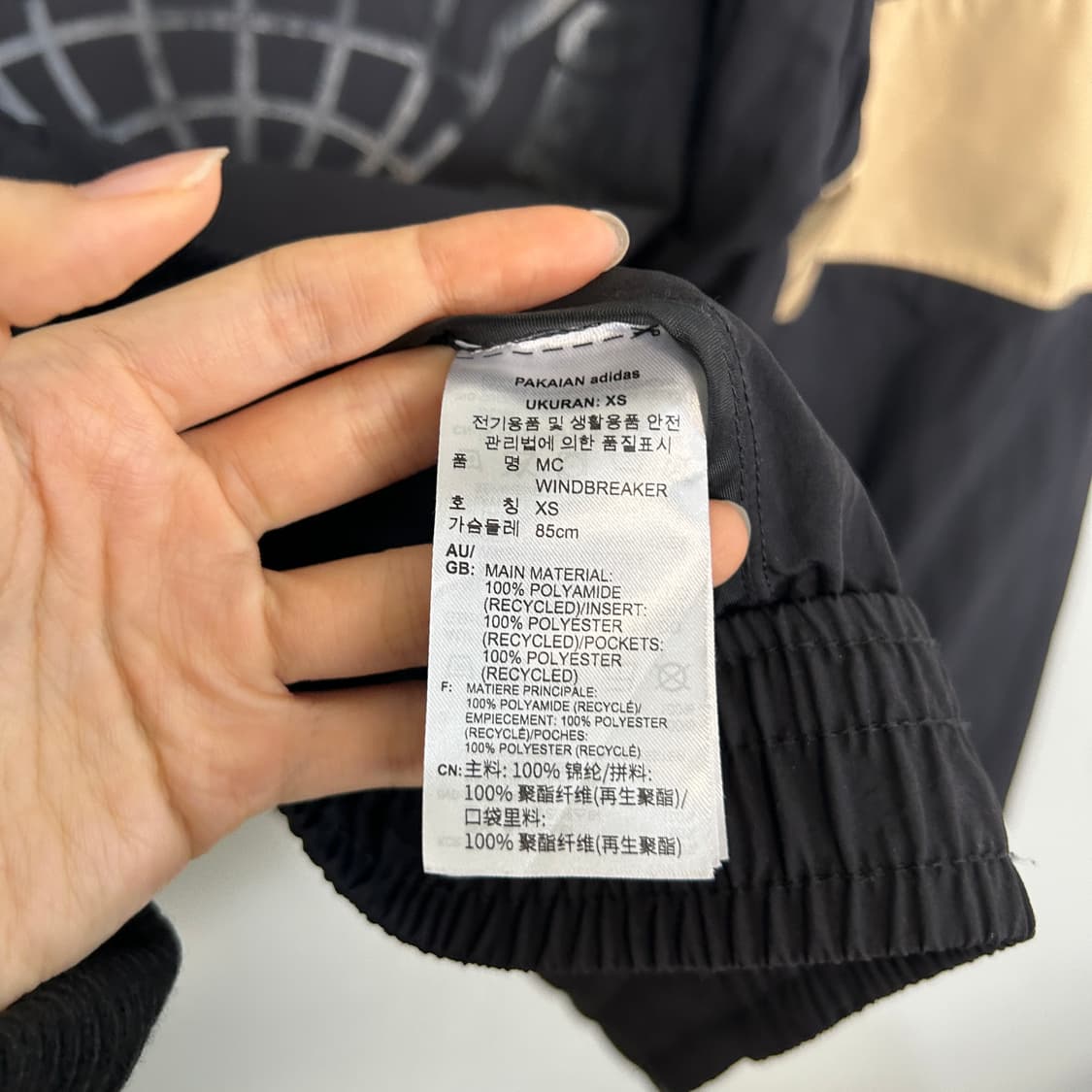 아디다스 파이어버드 윈드브레이커 남녀공용 상품이미지4