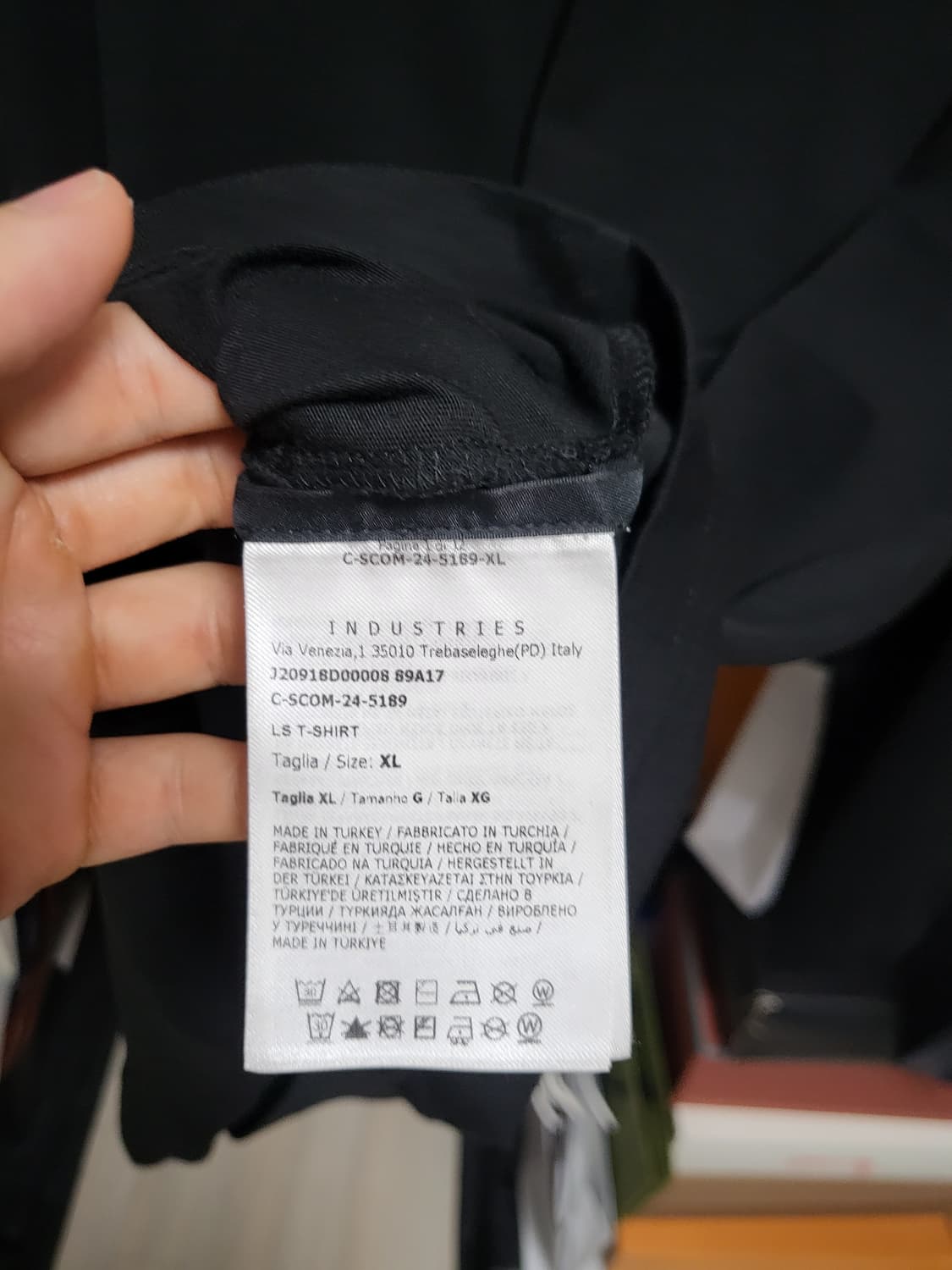 24SS 몽클레어 롱슬리브 긴팔 티셔츠 XL 상품이미지5