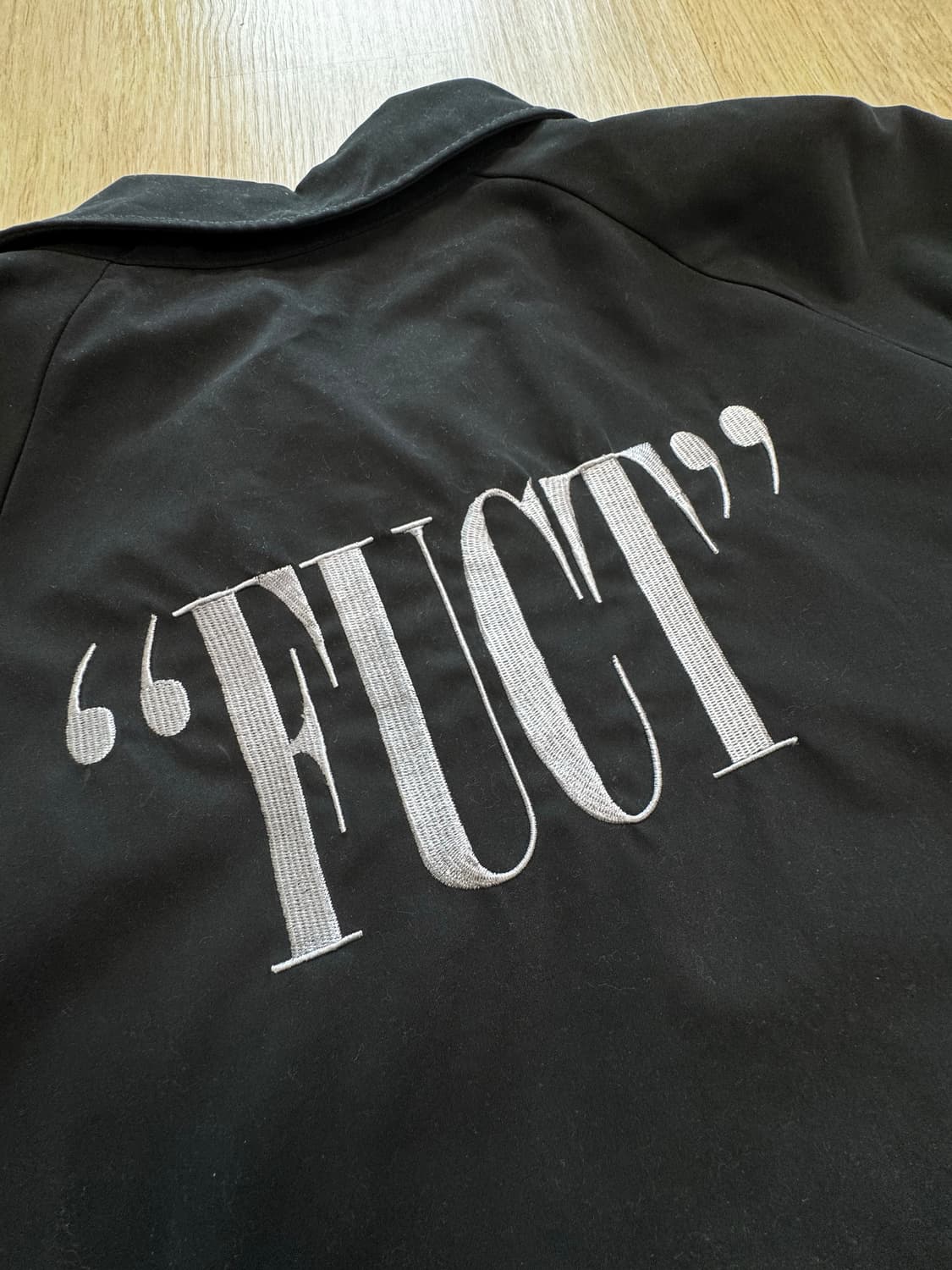 퍽트 FUCT SSDD "FUCT" 자수 코치 자켓 (XL) 상품이미지1