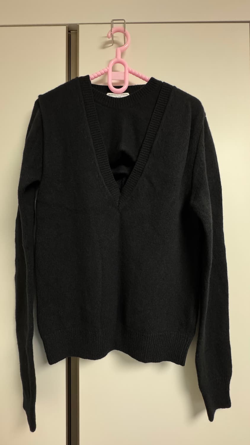 [S] 보테가 베네타 인트레치아토 컷아웃 울 스웨터 상품이미지4