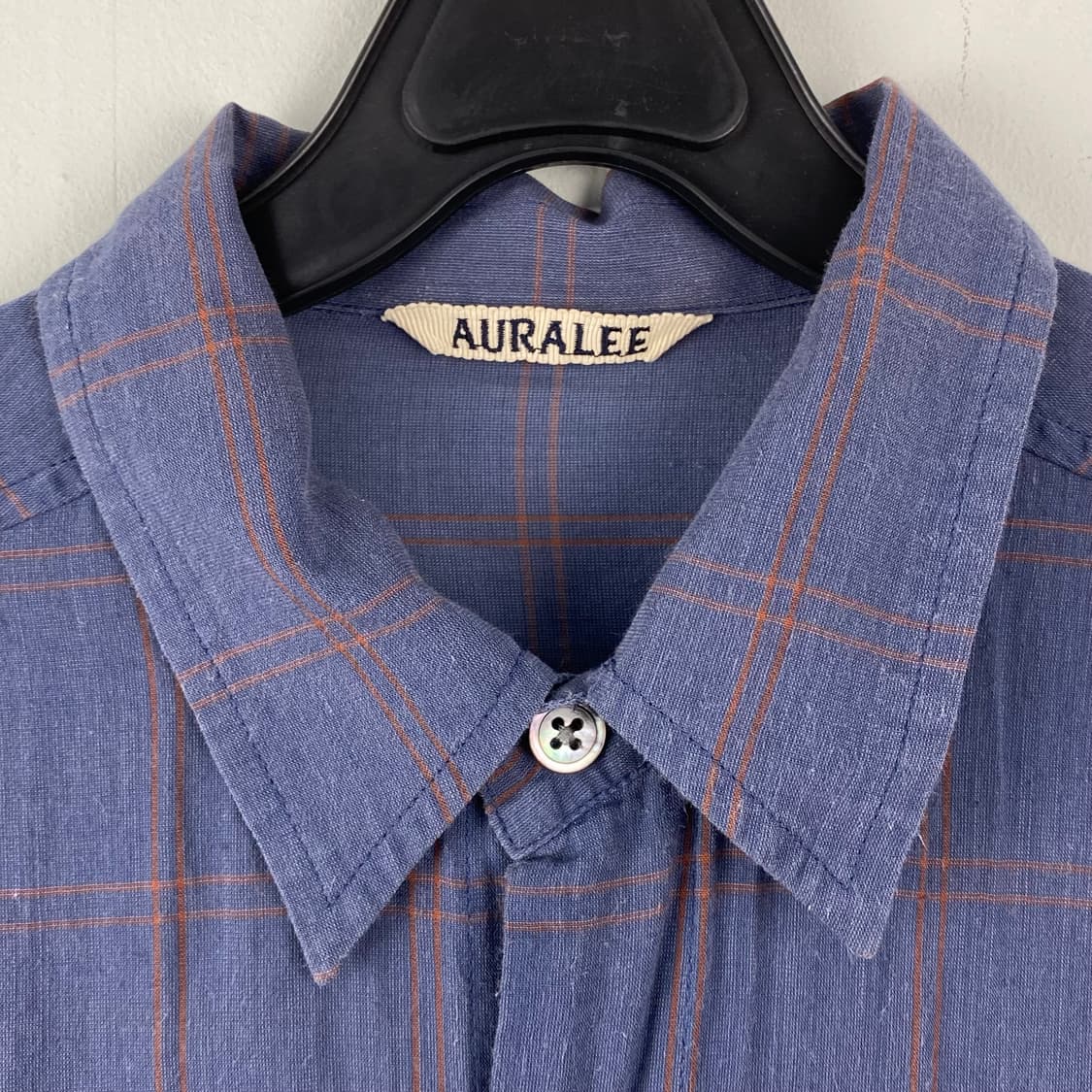 AURALEE 오라리 슈퍼라이트 체크 빅 셔츠 3 상품이미지3