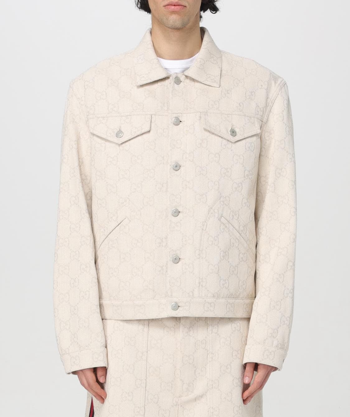 구찌 맥시 데님 자켓 상품이미지1