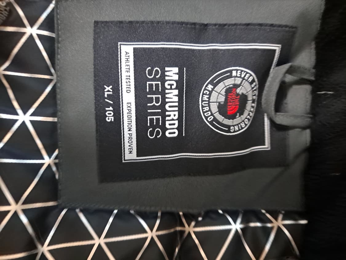 노스페이스 맥머도 패딩 XL 105 다크 그레이 상품이미지1