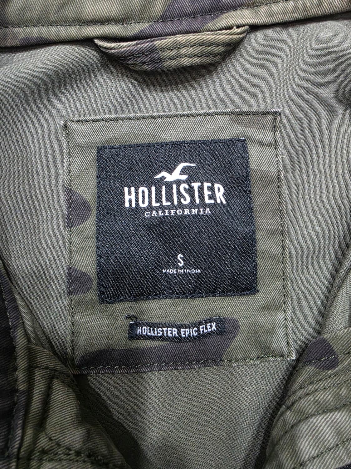 홀리스터 빈티지 카모플라쥬 밀리터리 필드 자켓 S 상품이미지8