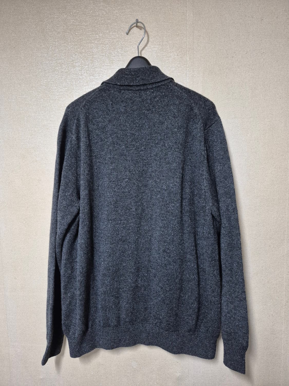 빈폴 카라넥 집업 가디건 애쉬 상품이미지4