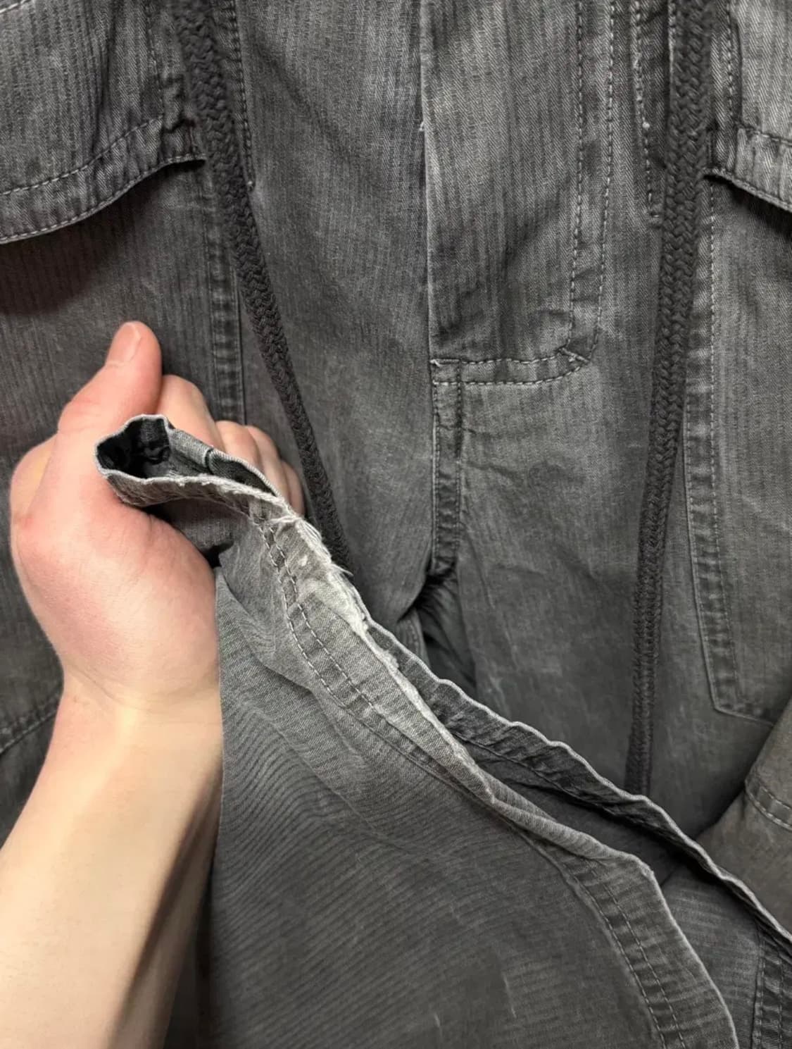 [2]폴리테루 파라팬츠 더티그레이 001 초판 상품이미지2