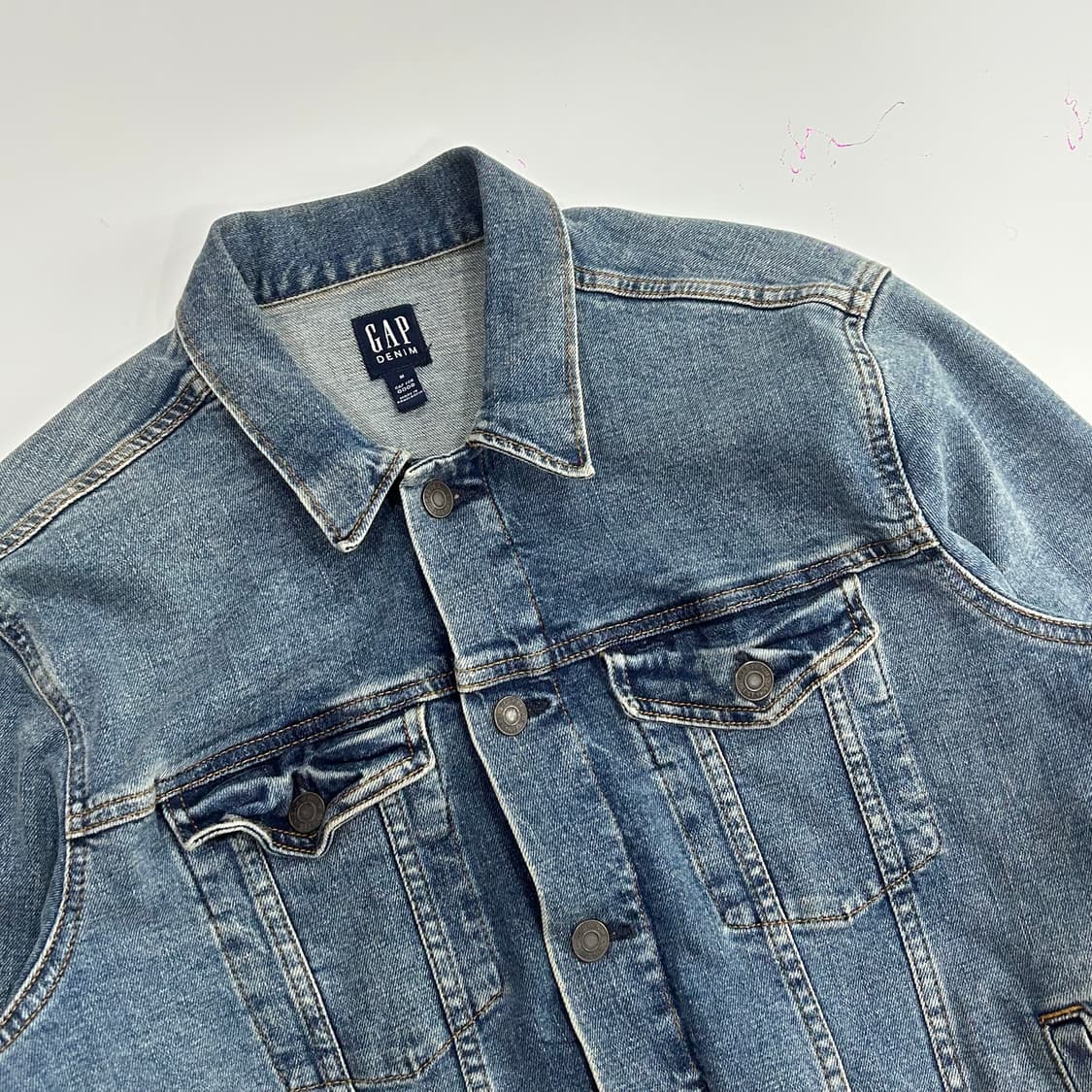 Gap 갭 데님 트러커 워싱 자켓 상품이미지4