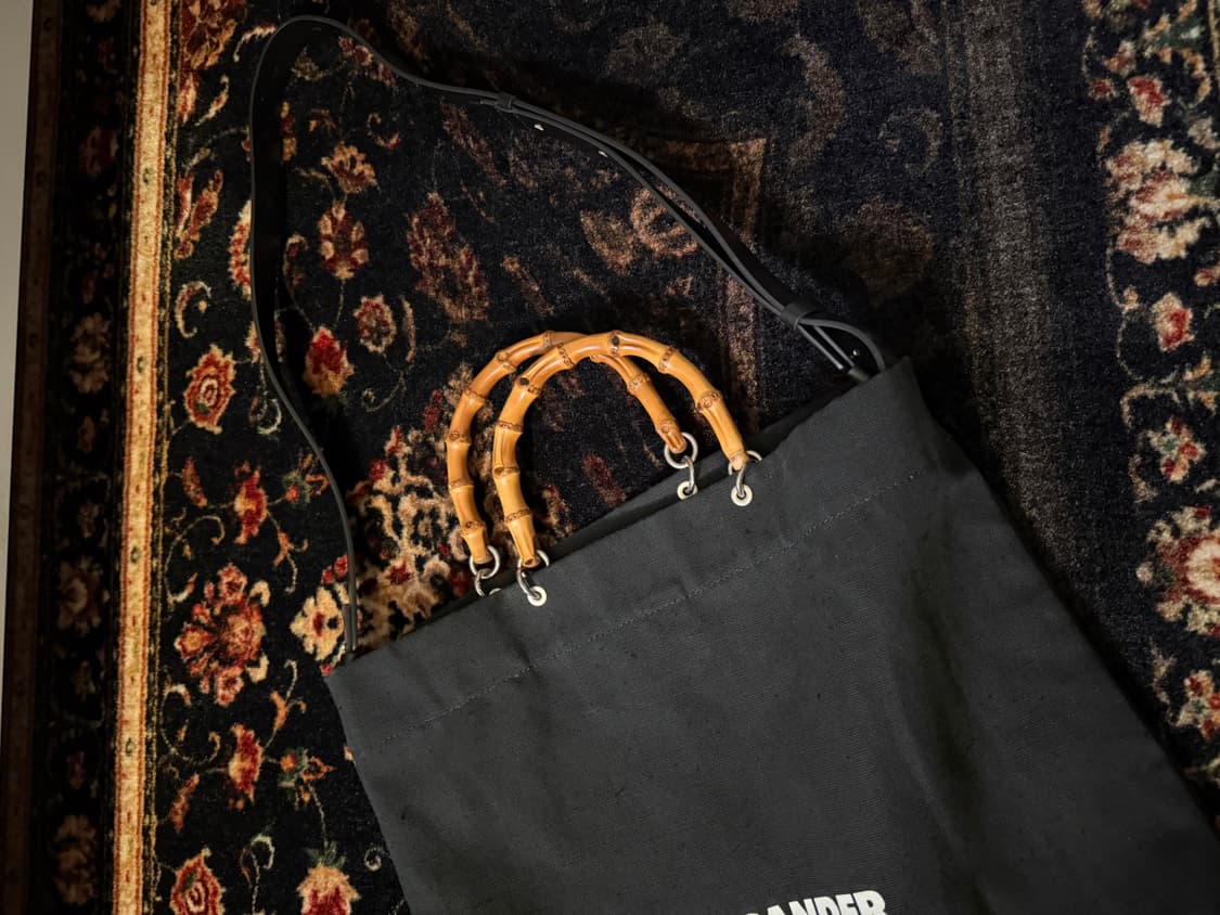 질샌더 뱀부 토트백 상품이미지4