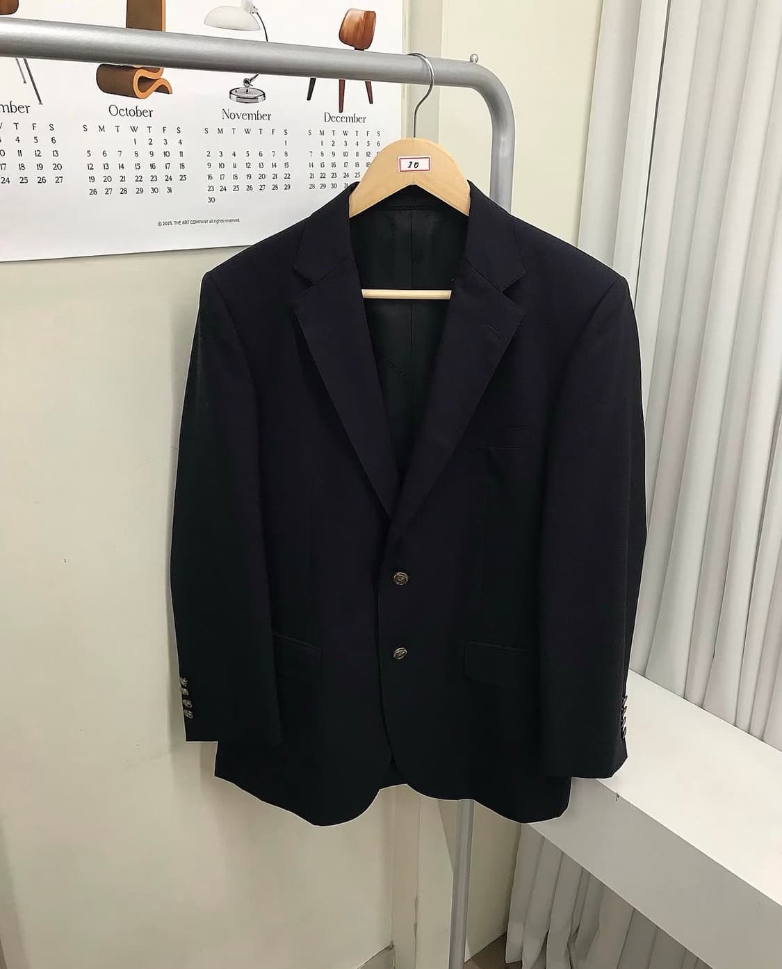 버버리 금장 블레이저 자켓 상품이미지1