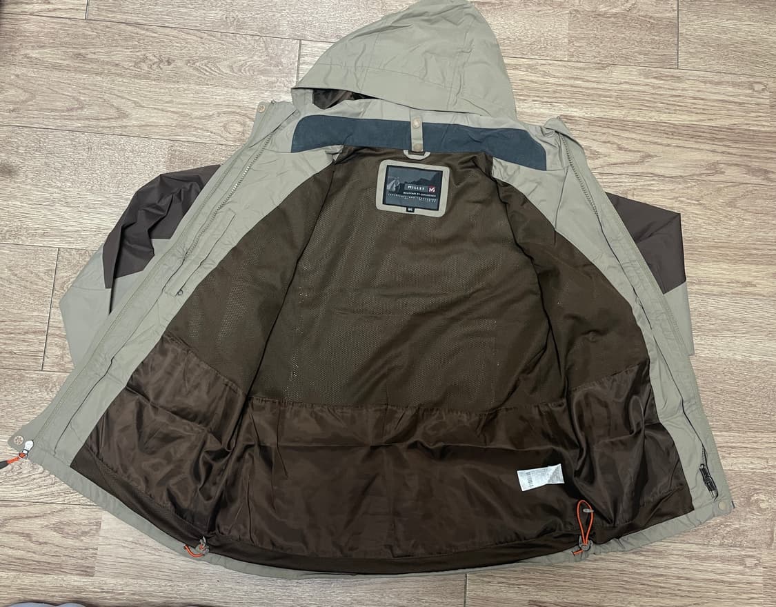 밀레 등산 바람막이 자켓 M(95) 상품이미지2