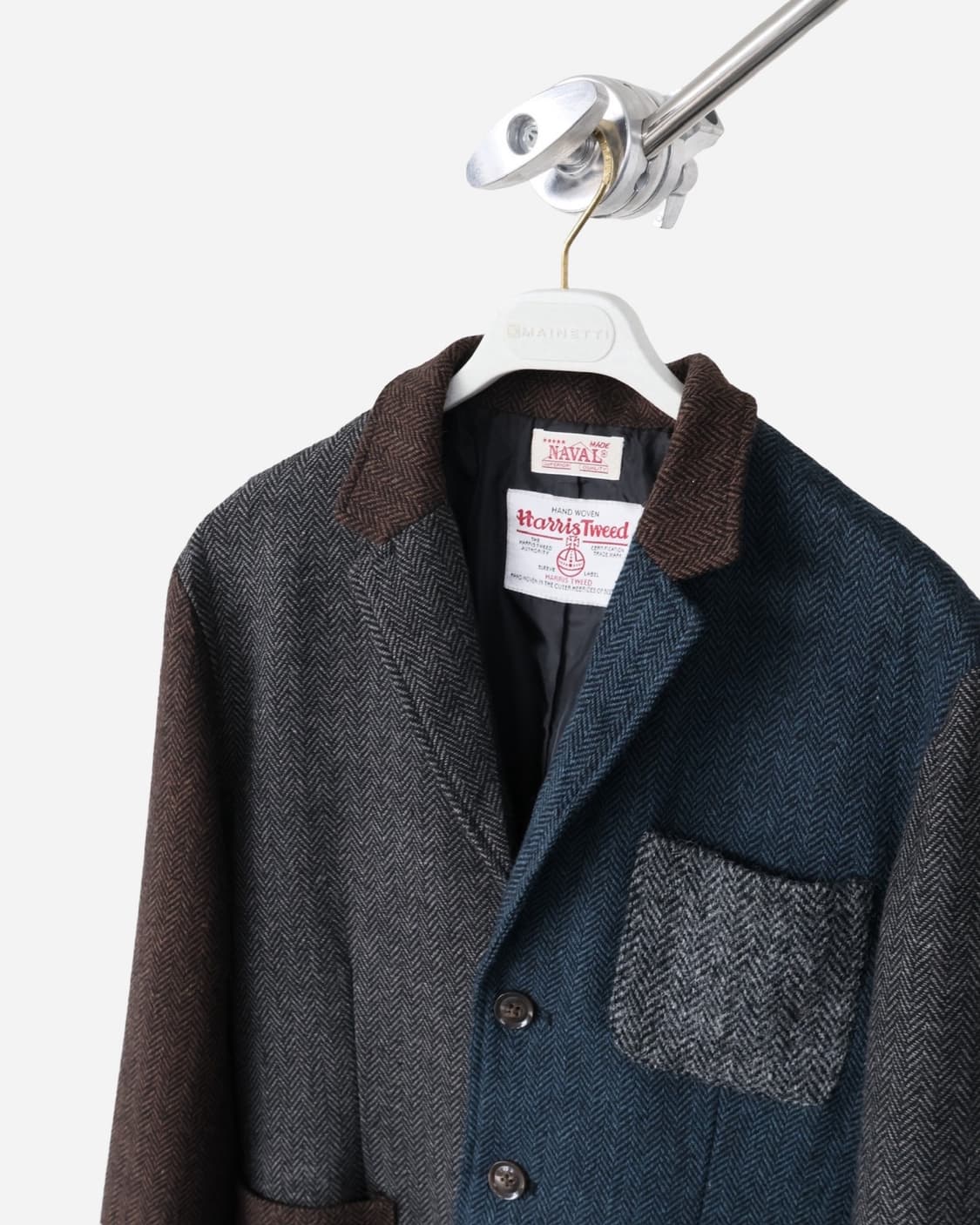 Naval Harris Tweed Patchwork Jacket 상품이미지7