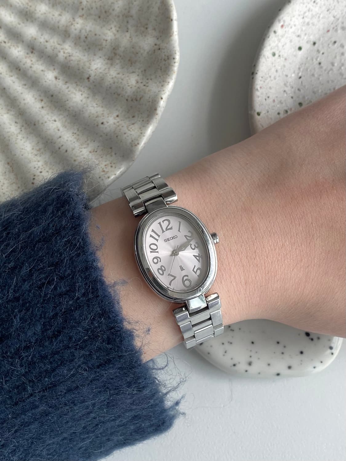Seiko 세이코 lk 루키아 오벌 쿼츠 핑크 레이디스 상품이미지7