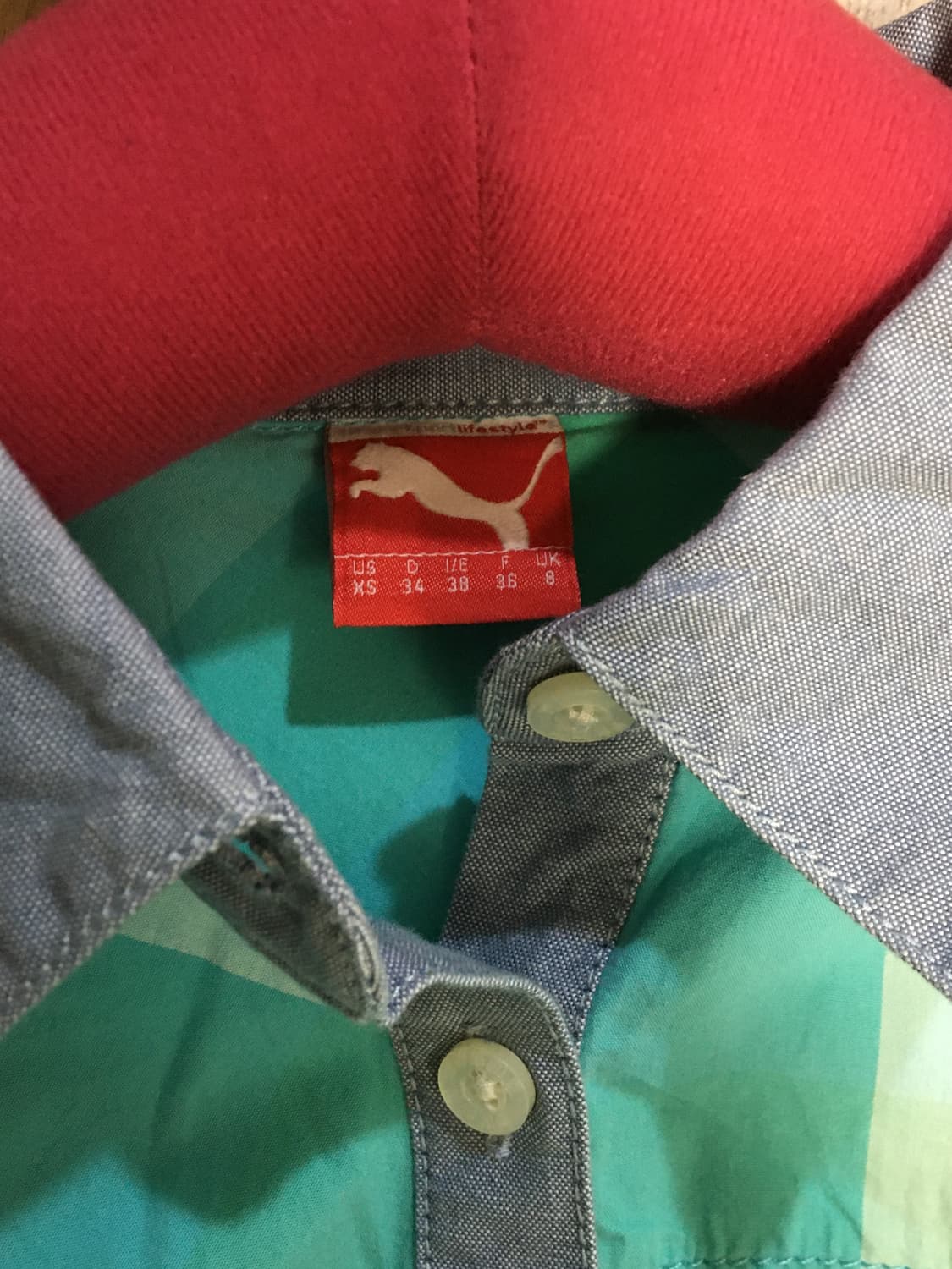 Puma mint check one piece  상품이미지4